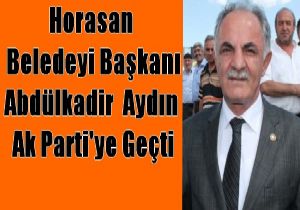 BAŞKAN AYDIN AK PARTİ DE