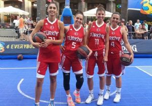 3X3 KADIN BASKETBOL MİLLİ TAKIMI AVRUPA’DA KENDİNİ GÖSTERDİ