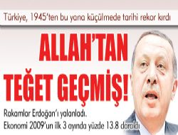 ALLAH’TAN TEĞET GEÇMiŞ!