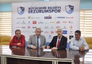 BLUEPET ERZURUMSPOR’A SPONSOR OLDU