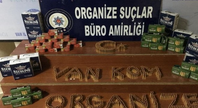 18 bin 775 adet fişek ele geçirildi