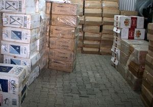 21 bin paket sigara yakalandı