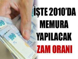 Memurlara zam şoku!