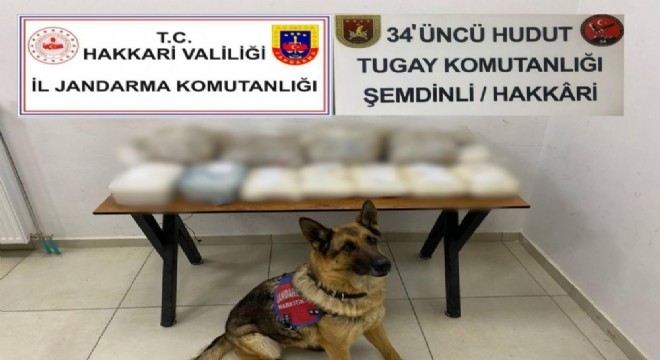 23 kilo 650 gram uyuşturucu ele geçirildi