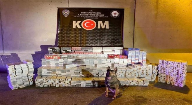 24 bin 240 adet kaçak sigara ele geçirildi