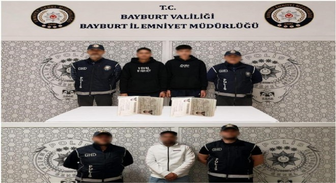 5 düzensiz göçmen yakalandı