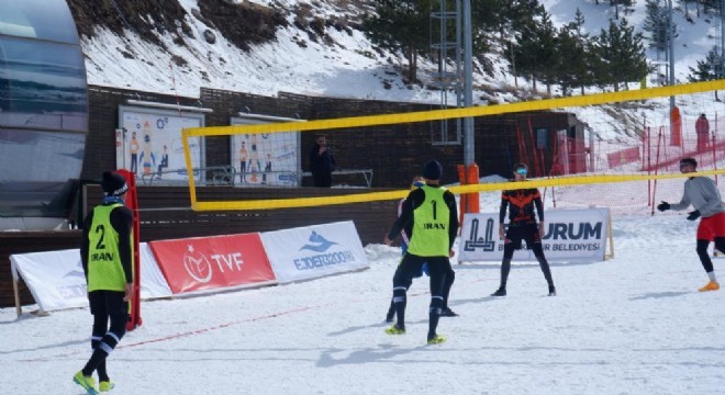 7 ülke Erzurum’da yarışıyor