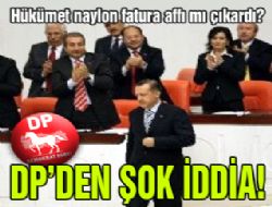 DP den çarpıcı bir iddia!