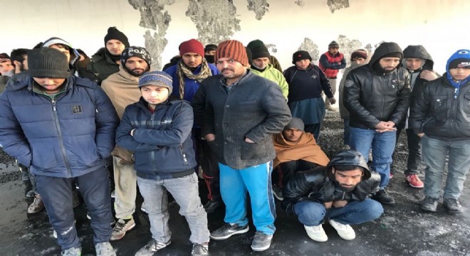 79 kaçak göçmen yakalandı
