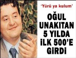 Oğul Unakıtan 5 yılda ilk 500 e girdi