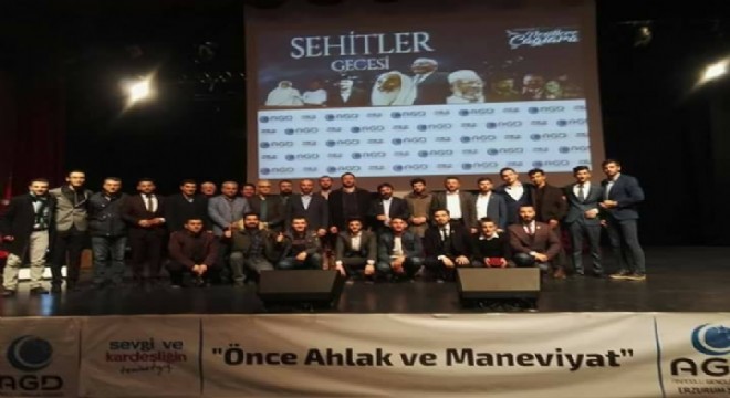 AGD’den ‘Şehadet Gecesi’ programı