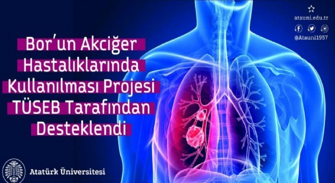 ATAUNİ Bor Projesine TÜSEB desteği