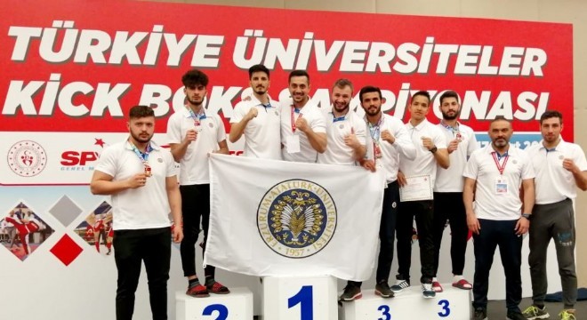 ATAUNİ Kick Boks’ta 3. oldu