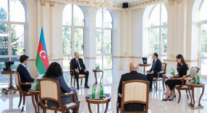 Aliyev Gazze yaklaşımını paylaştı