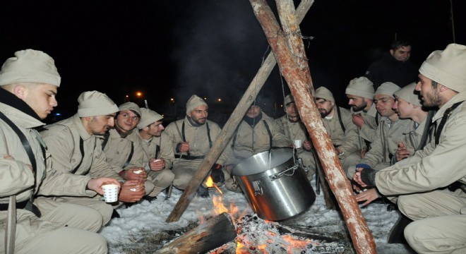 Allahü Ekber Şehitleri için saygı nöbeti