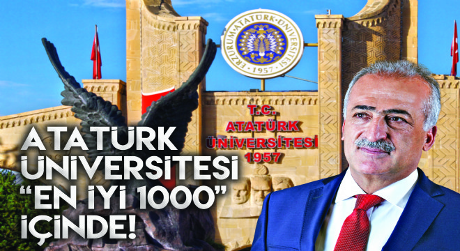 Atatürk Üniversitesi “En İyi 1000” İçinde