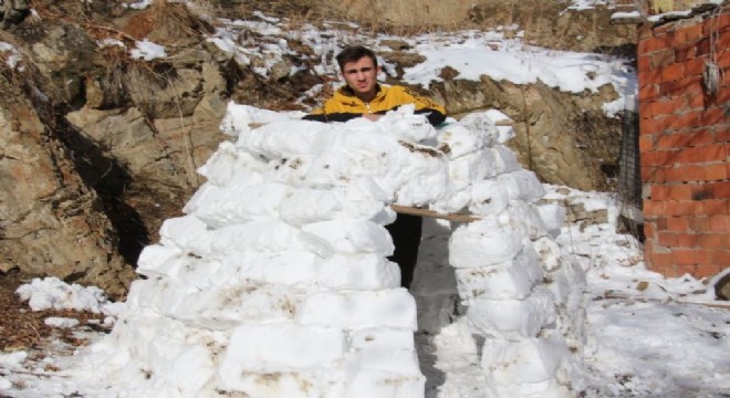 Aydınlatmalı İglo ilgi çekti