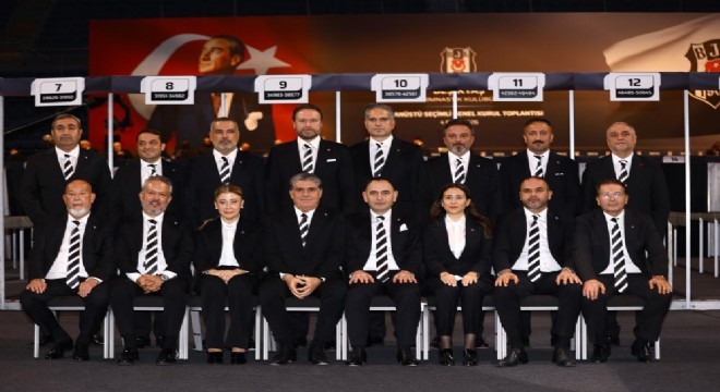 Beşiktaş’ta yönetim kurulu görev dağılımı belli oldu