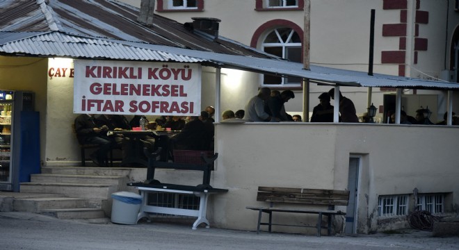 Bu köyden iftarda aç geçemezsiniz