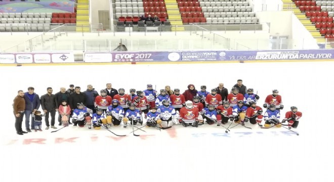 Buz Hokeyinde ASP Gençlik Spor Kulübü farkındalığı