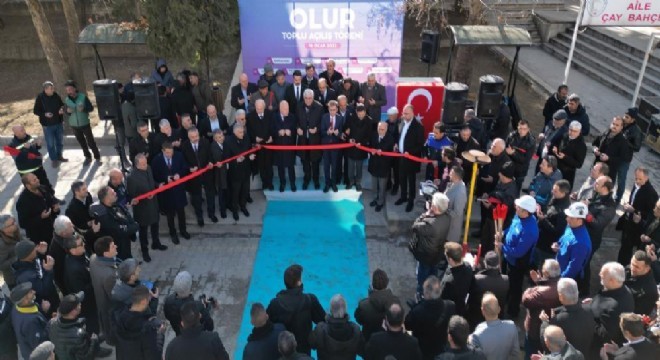 Büyükşehir Olur’daki yatırımlarını hizmete açtı