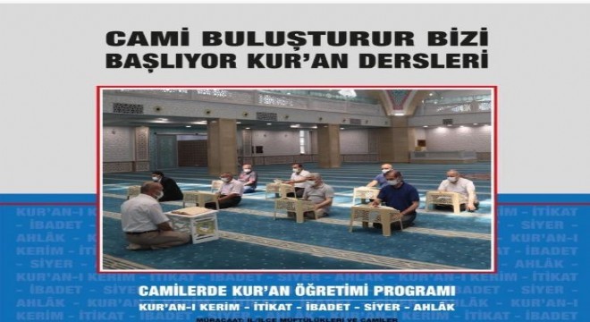 Camilerde Kur’an Öğretimi Programı başladı