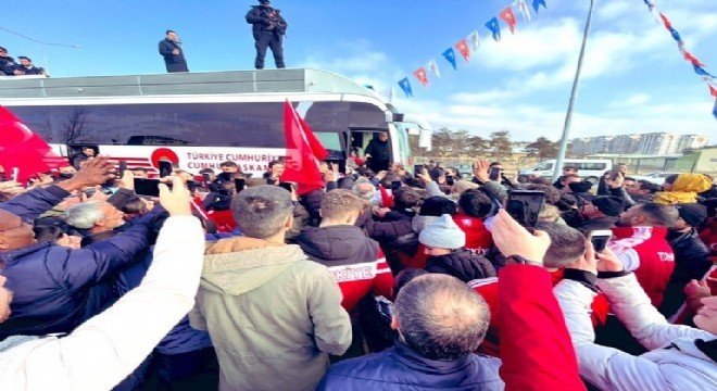 Cumhurbaşkanı Erdoğan Erzurum’da