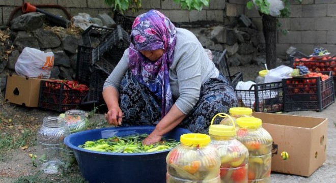 Doğu Anadolu’da turşu kurma zamanı