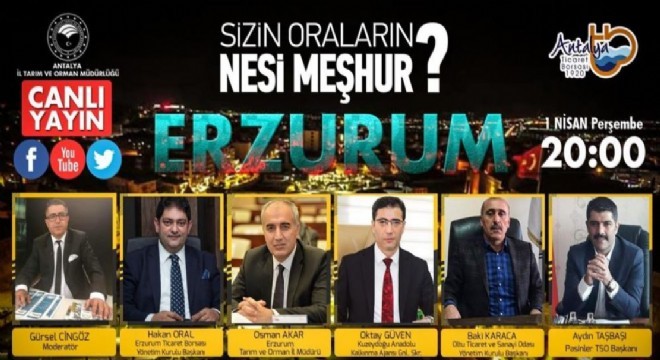 ETB Erzurum coğrafi işaretli ürünlerini tanıttı