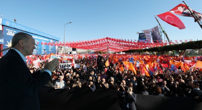 Erdoğan:  Tercihimiz eser ve hizmet siyaseti 