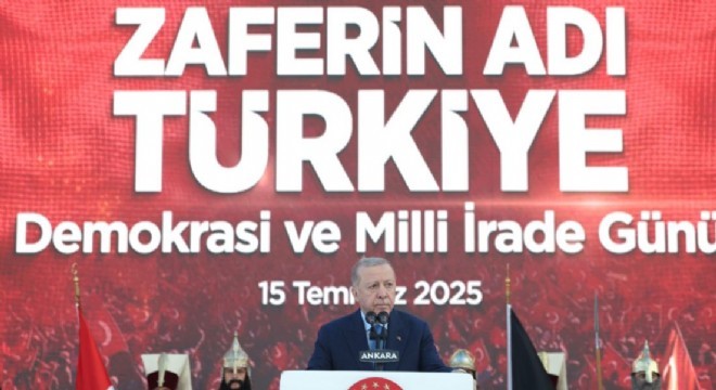 Erdoğan dan kararlılık vurgusu
