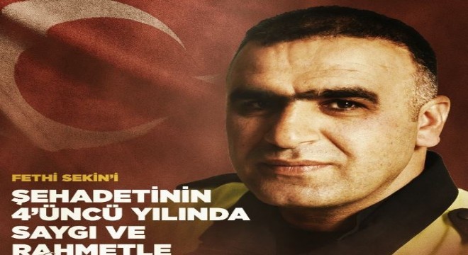 Erdoğan şehit Fethi Sekin’i andı