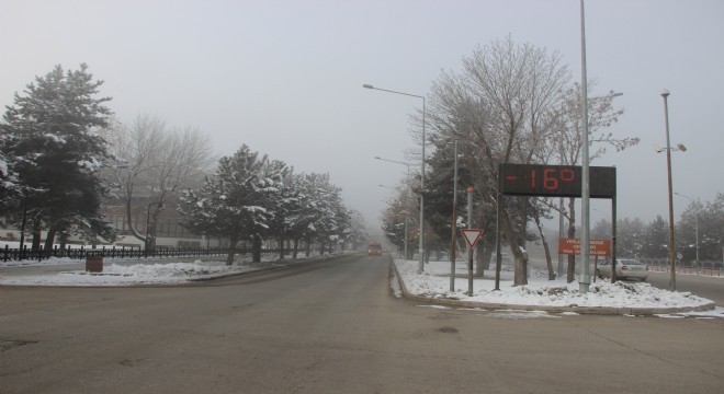 Erzurum -25 i gördü