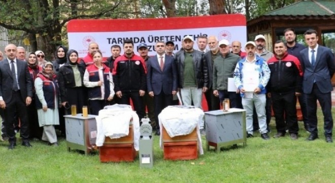 Erzurum da tarım ve arıcılığa destek