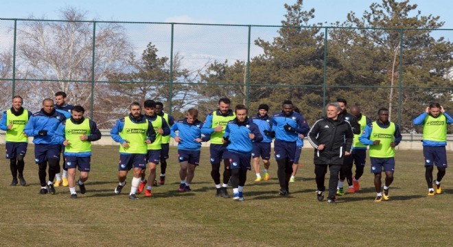 Erzurumspor, Gaziantepspor hazırlıklarını tamamladı