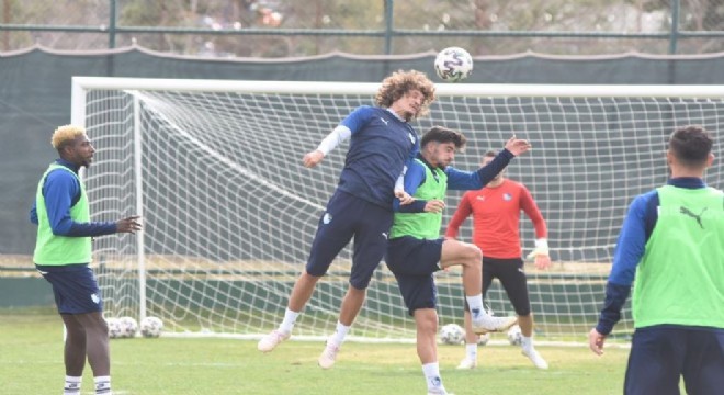 Erzurumspor Karagümrük maçına hazırlanıyor