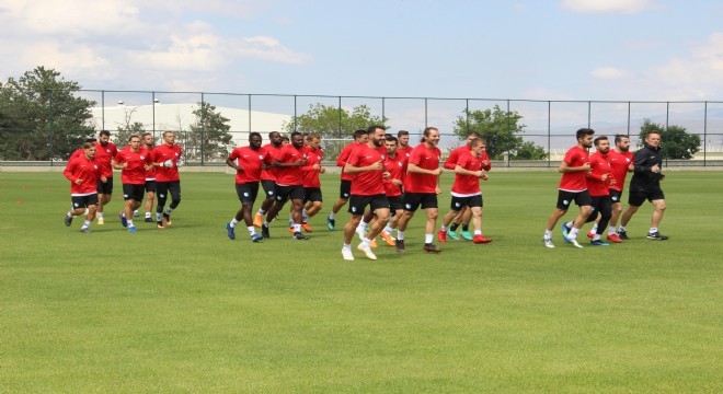 Erzurumspor Konyaspor maçı hazırlıklarını tamamladı