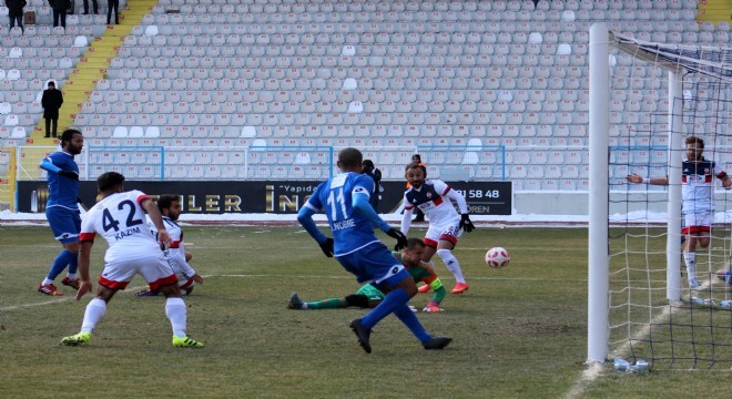 Erzurumspor ilk yarının gerisinde kaldı