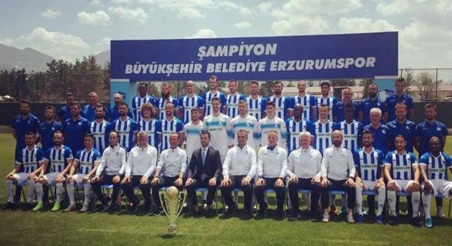 Erzurumspor kupasına kavuştu