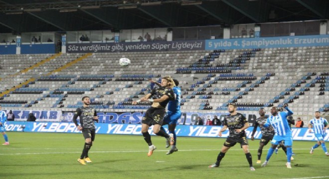 Erzurumspor, sıralamada hızlı düşüşünü sürdürdü