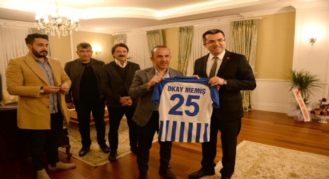 Erzurumspor yönetiminden Memiş’e ziyaret