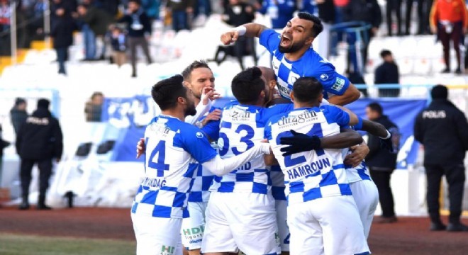 Erzurumspor zirveye damga vurdu