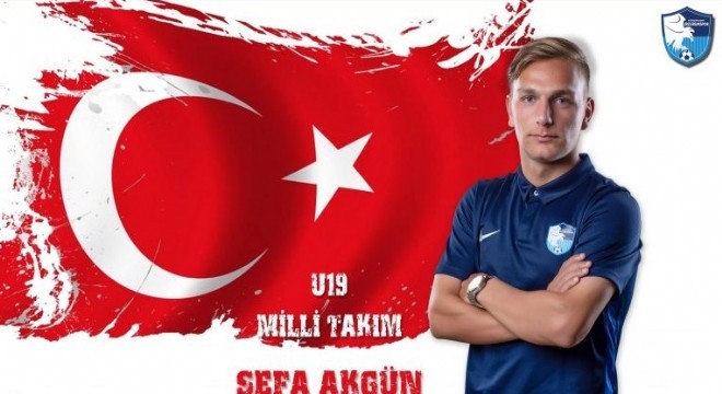 Erzurumsporlu Sefa Akgün Milli Takımda