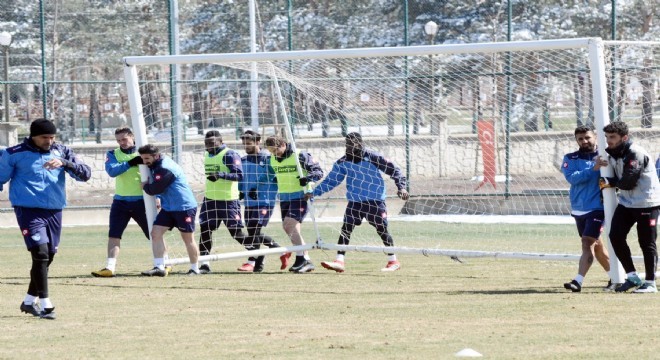 Erzurumspor’da Gazişehir mesaisi