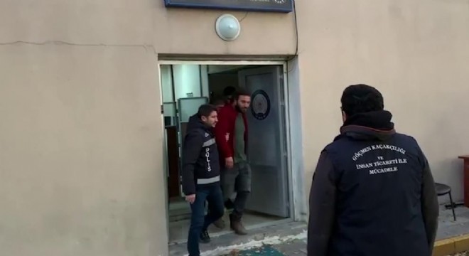 Erzurum’da 133 kaçak göçmen yakalandı