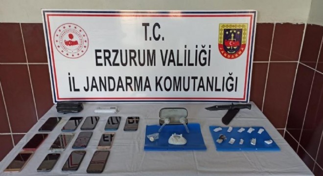 Erzurum’da uyuşturucu operasyonu