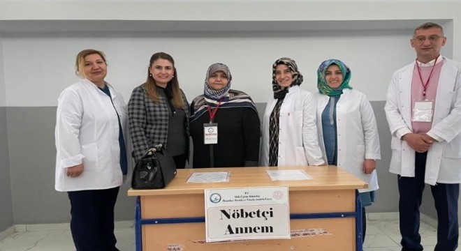 Hamidiye MTAL’den  Nöbetçi Annem  projesi