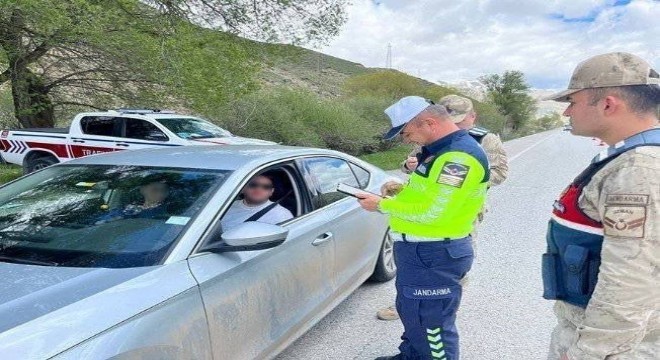 Jandarma Bölgesi trafik denetim verileri paylaşıldı