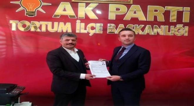 Keskin, Tortum için aday adaylığını açıkladı