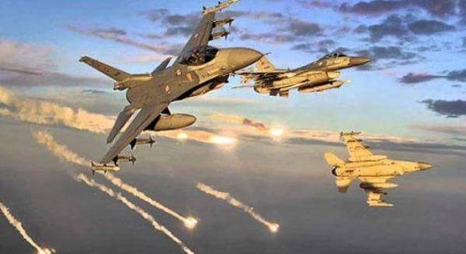 Kuzey Irak’ta hava harekatı: 4 hedef imha edildi